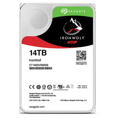 Disk Seagate IronWolf Pro ST14000NE0008, 3.5\", 14TB, SATA 6Gb/s, ngjyrë argjendtë