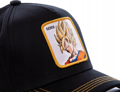 Капа бејзбол Capslab Freegun Dragon Ball Z Goku CL-DBZ-1-GO2, снепбек, црна
