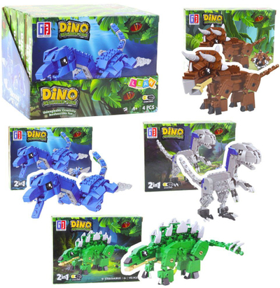 Set blloqe ndërtimi Dinosaur Robot 2in1, 148 175 pjesë, shumëngjyrëshe