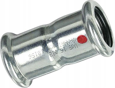 Muf presimi Sanha Sanha-Therm C-Steel 12427054, 54mm, çelik i galvanizuar
