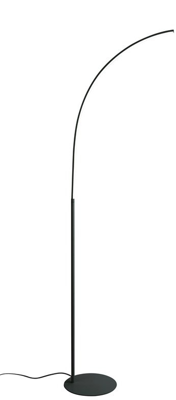 Lampë dyshemeje Domoletti SIBIU 20023FD-BK, 20W, LED, e zezë