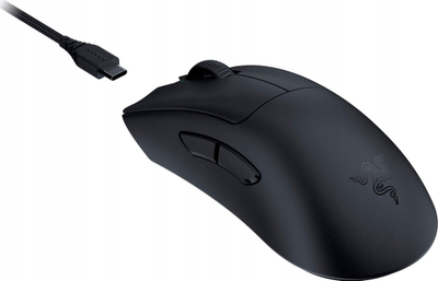 Razer DeathAdder V3 Pro Mouse + HyperPolling Dongle (RZ01-04630300-R3WL), црно