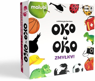 Lojë me letra Malubi Oko w Oko Zmyłka, familjare, prej 5 vjeç, shumëngjyrëshe