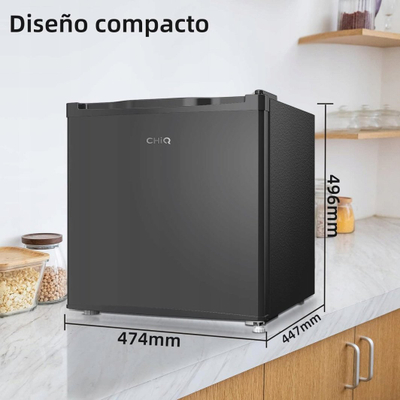 Ngrirës CHIQ CSD31D4E, 50 cm, klasë energjie E, i bardhë