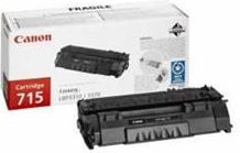 Toner Canon 715, origjinal, 3500 faqe, i zi