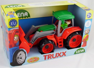 Lodër traktor Lena Truxx 04417, 2+, e kuqe