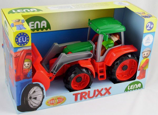 Lodër traktor Lena Truxx 04417, 2+, e kuqe