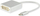 Përshtatës USB Equip DVI USB-C, 0.15m, i bardhë