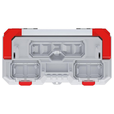 Kuti veglash Kistenberg TITAN KTIPA5530, me organizues, plastike, gri me të zezë