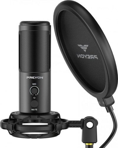 Mikrofon Preyon USB Buzzard Scream, i zi