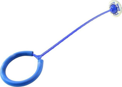 Lodër hula hoop për këmbë, me LED, 63 cm, blu
