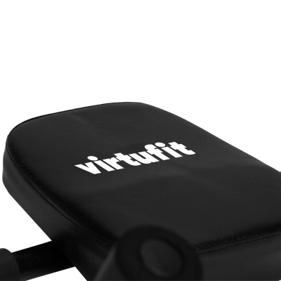 Stërvitës barku VirtuFit Abdominal Trainer Pro, për muskujt e barkut, i zi