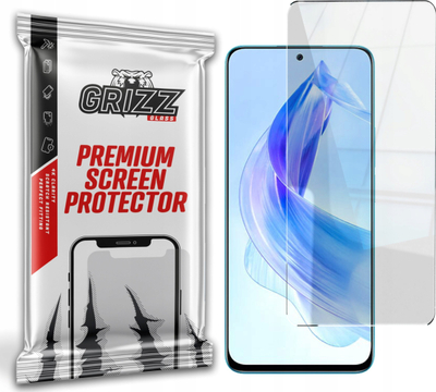 Xham mbrojtës hibrid GrizzGlass HybridGlass për Honor 90 Lite, transparencë e lartë