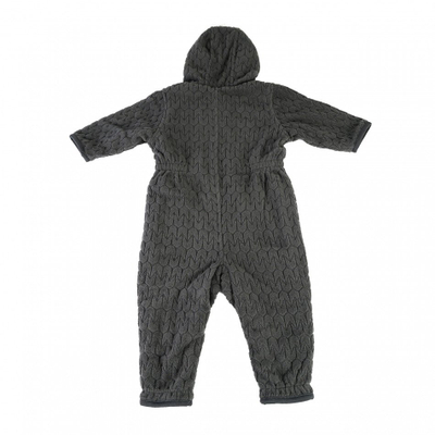 Kombinezon për bebe Lodger Skier Empire Fleece Pigeon, 3 6 muaj, gri