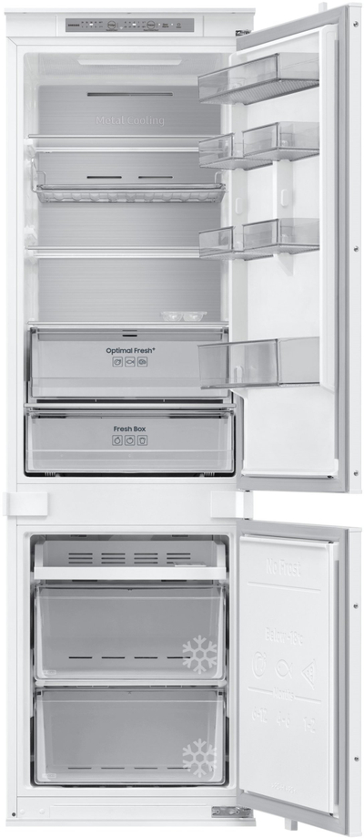 Вграден фрижидер Samsung BRB80F26CES0EO, 267L, WiFi, сребрен