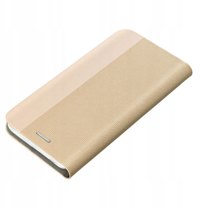 Këllëf libër OEM Sensitive për Samsung A17 Oppo A17k, me magnet, me xhep karte, ngjyrë e artë
