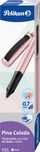 Stilolaps roller Pelikan Pina Colada, 0.7mm, për kartridha, blu metalike