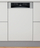 Lavastovilje gjysmë e futur Whirlpool WSBO 3O23 PF X, 45cm, 10 sete, inox