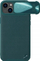 Futrollë Nillkin CamShield Leather S për Apple iPhone 14 Plus, me kapak kamere, jeshile