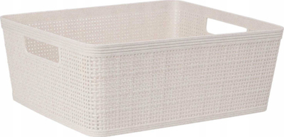 Shportë Storage Solutions Eh, 35 x 29 cm, ngjyrë natyrale