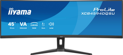 Monitor iiyama ProLite XCB4594DQSU, 45", Dual QHD, i zi