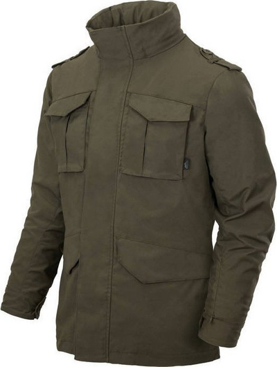 Xhaketë taktike Helikon Tex Covert M65, DuraCanvas, madhësia S, jeshile Taiga