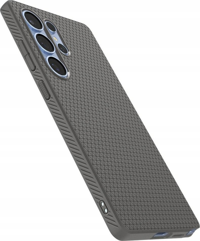 Kapak telefoni Spigen Liquid Air për Samsung Galaxy S25 Ultra, TPU, gri mermeri