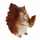 Figurinë dekorative ProGarden Garden Squirrel 15264544, për kopsht, rezistente ndaj motit, kafe