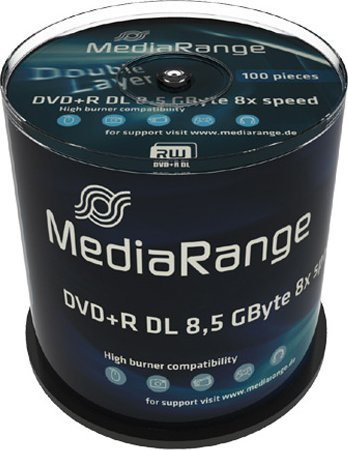 Disk DVD bosh MediaRange MR470, DVD+R DL, 8.5GB, 100 copë