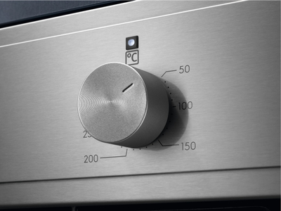 Furrë e integruar Electrolux EOF3H00BX, ajër i nxehtë, pastrim AquaClean, inox
