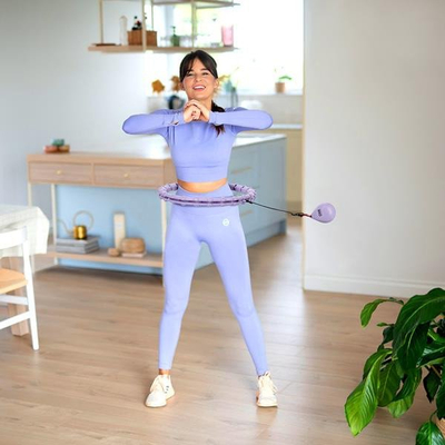 Гимнастички обруч One Fitness OHA02, за вежбање, повеќебоен