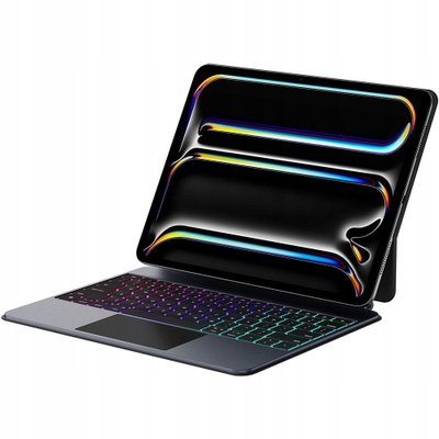 Kapak me tastierë Dux Ducis MK Series për Apple iPad Pro 13" 2024, Bluetooth, folio, i zi