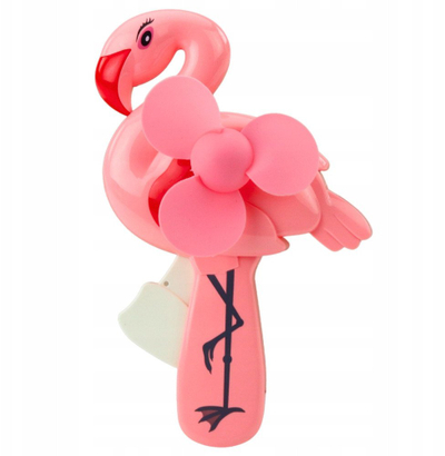 Ventilator dore Little Flamingo, portativ, për kalamaj, rozë