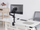 Mbajtëse monitori Alumodel 650132, 17"-32", gas spring, alumini i zi