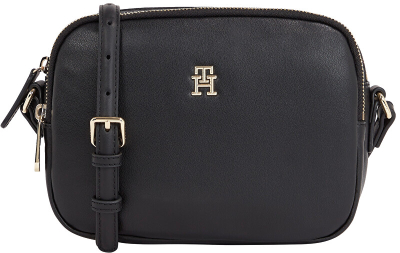 Çantë krahu për femra Tommy Hilfiger, e zezë