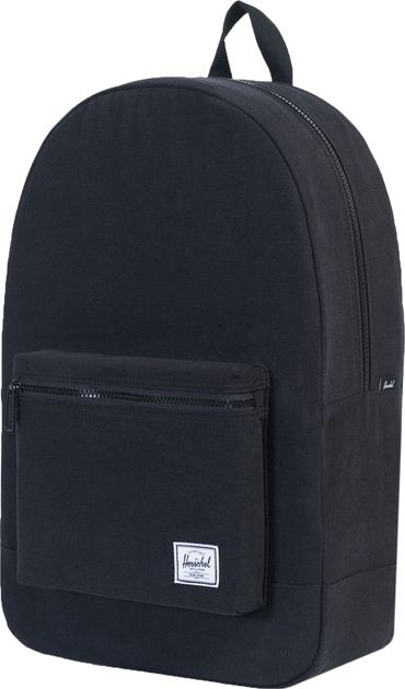 Çantë shpine Herschel Daypack 10076-01566, përditshme, pambuk, e zezë