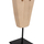 Figurë tavoline paras & bazë metalike e zezë 9×3×22 cm (HM4312), zezë