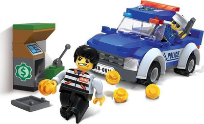 Играчка коцки Блоки MyPolice Robbery KB0611, 125 елементи, 6+ години, шарени