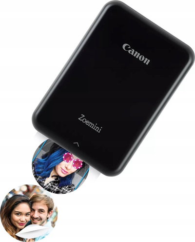 Letër fotografike Canon Zoemini ZINK, sticker rreth 3.3cm, 20 fletë, e bardhë