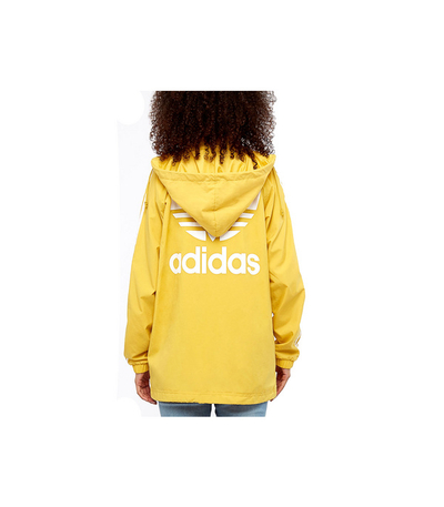 Jakne për femra Adidas, e verdhë