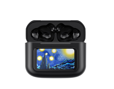 Kufje wireless Havit TW956 TWS, Bluetooth 5.4, me kuti karikimi, të zeza