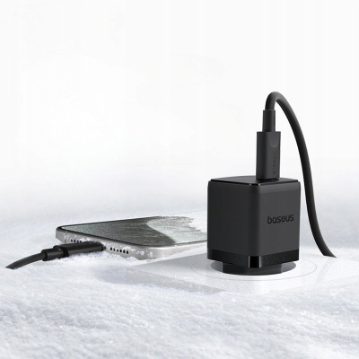Karikues muri Baseus Palm, 20W, USB Type C me kabllo 1m, i zi