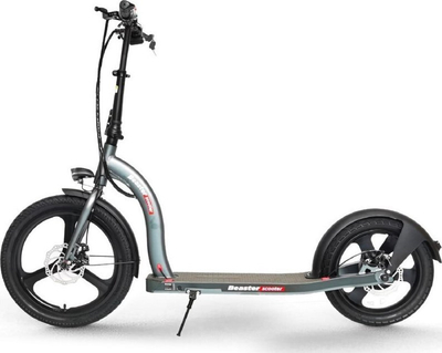 Trotinet elektrik Beaster Scooter VOYAGER, 350W, bateri 36V 10Ah, gri e errët