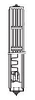 Radiator Stelrad Novello, tipi 21, 60 x 50 cm, 1000 W, i bardhë