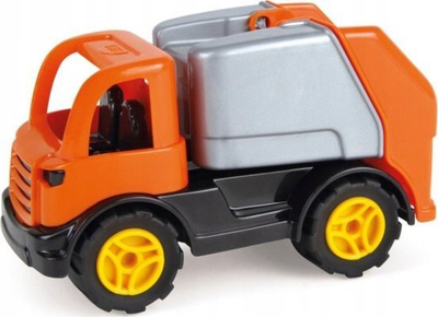 Lodër kamion plehrash Lena Truckies, plastikë ABS, rrota gome, shumëngjyrëshe