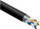 Kabllo rrjeti C TECH CB PP6F 05BK, Cat6 FTP, 0.5m, e zezë