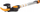 Set kopshtarie Fiskars PowerGear X UPX86 dhe SingleStep, shtyllë teleskopike 4 m, mekanizëm PowerGear, portokalli e zezë