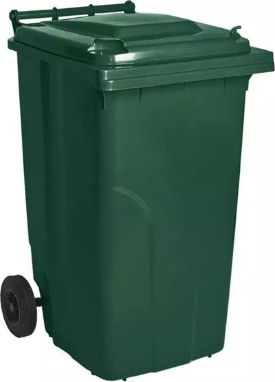 Kontenier për mbeturina Aleana 240L, plastikë rezistente, blu