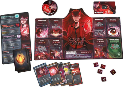 Lojë tavoline Lucky Duck Games Dice Throne Marvel Box 1, kooperativë, për 2 4 lojtarë, shumëngjyrëshe