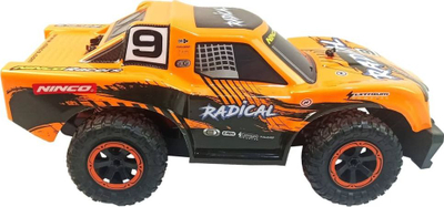 Makina me pult Ninco Radical 1:14, 16 km/h, portokalli e zezë